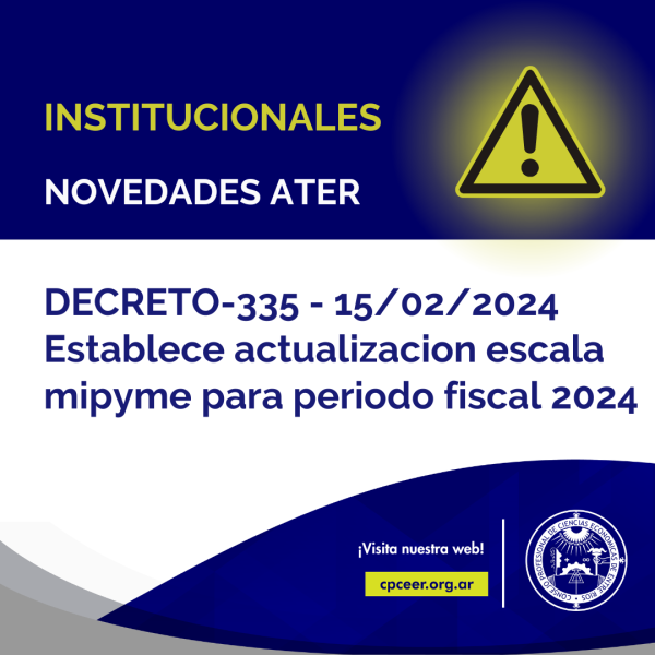 Novedades ATER